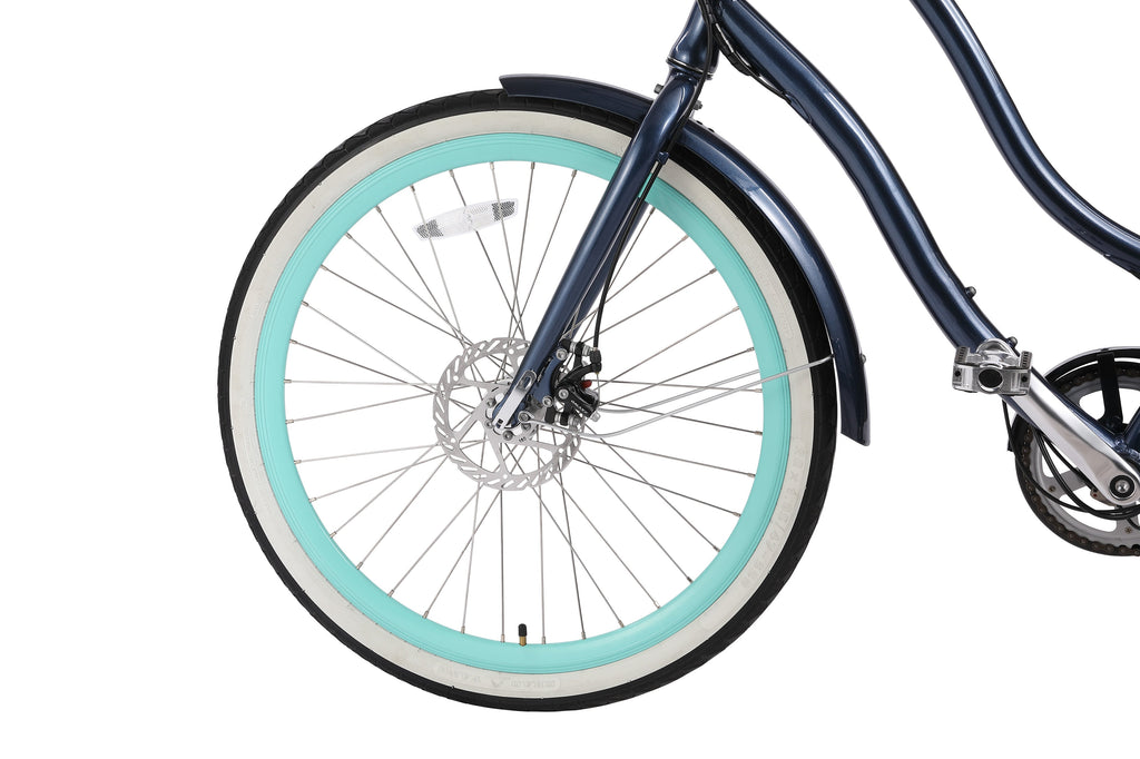 sixthreezero EVRYjourney Women's 26" 500W 7 Speed Electric Hybrid Bicycle — product view 12