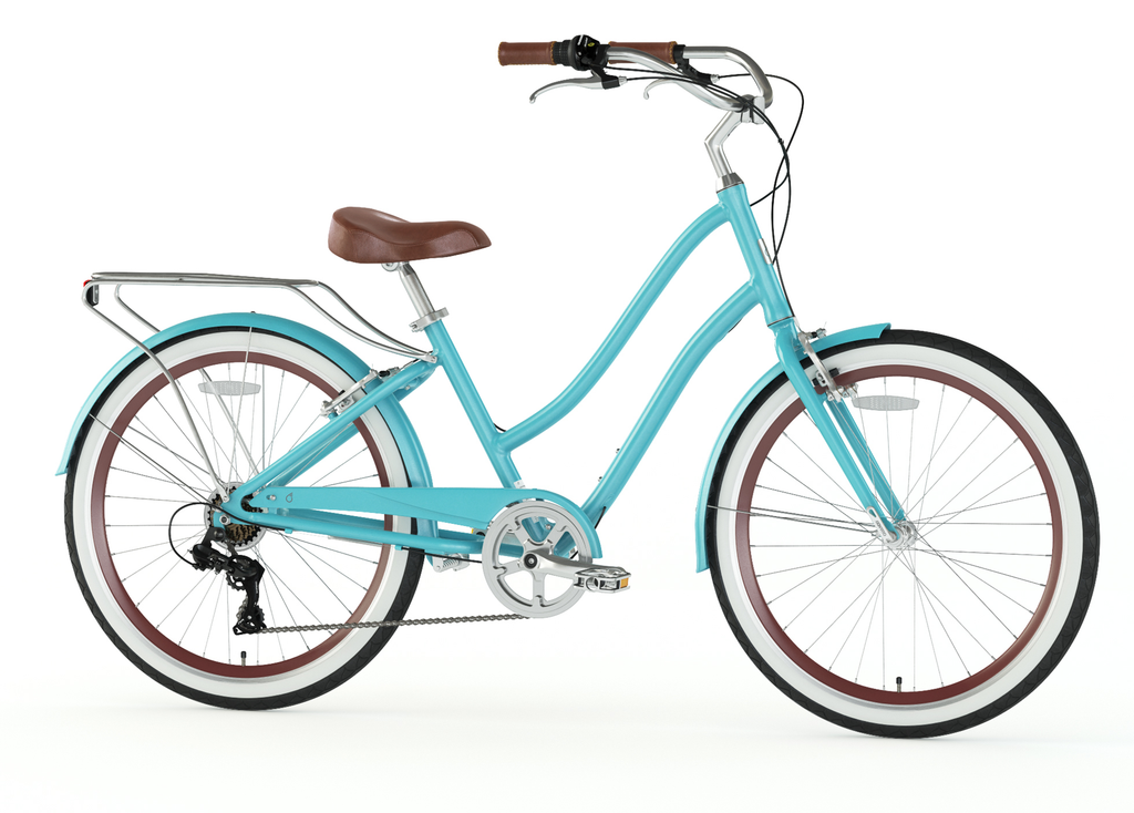 sixthreezero EVRYjourney Women's 26" Single Speed Step-Through Touring Hybrid Bicycle — product view 41