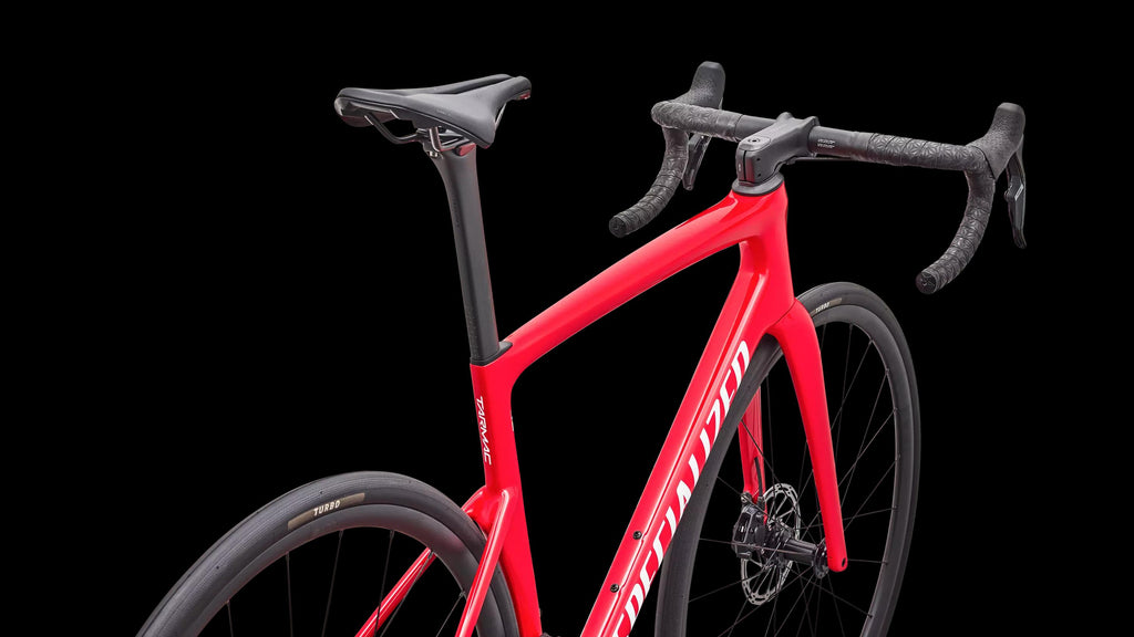 Tarmac SL9 Comp - SRAM Rival AXS (2027) — Gloss Vivid Red / White — detail 40