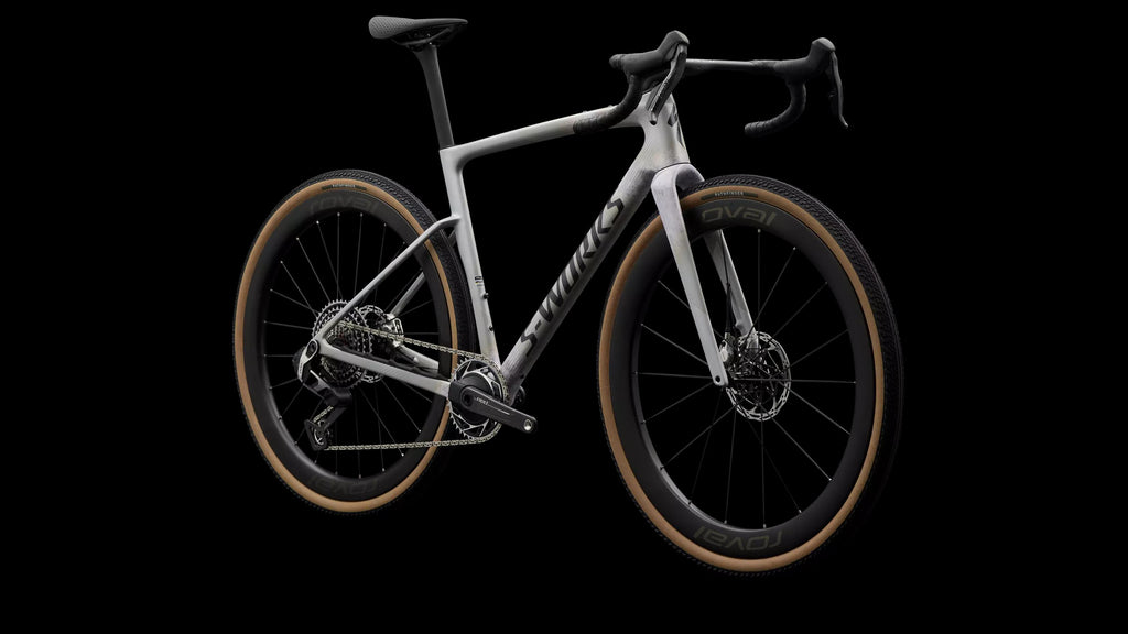 S-Works Crux 5 - SRAM RED XPLR (2027) — Silver Dust/Amethyst Frost/Nebula Metallic — detail 80