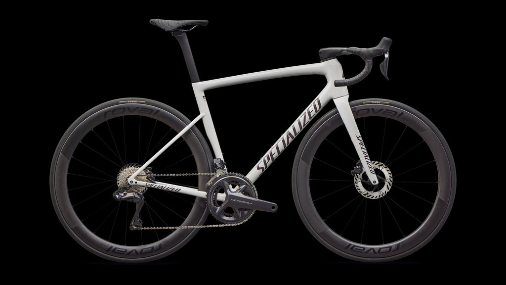 Tarmac SL8 Pro - Shimano Ultegra Di2 (2026) — Gloss Dolomite Metallic / Nebula Metallic — side view