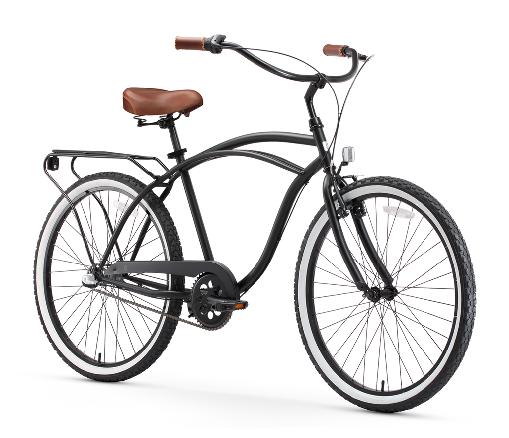 sixthreezero Around the Block Men's 26" 3 Speed Cruiser Bicycle — product view 7
