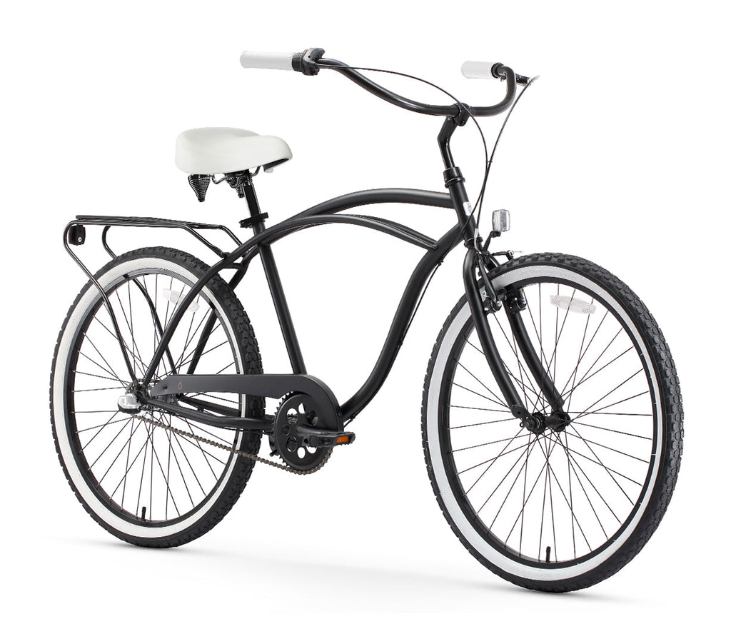 sixthreezero Around the Block Men's 26" 3 Speed Cruiser Bicycle — product view 5