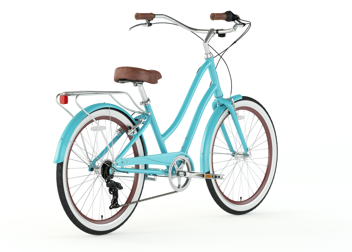 sixthreezero EVRYjourney Women's 26" Single Speed Step-Through Touring Hybrid Bicycle — product view 70