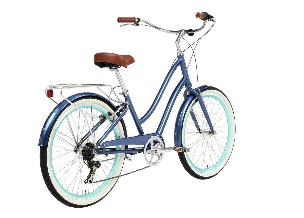 sixthreezero EVRYjourney Women's 24" 7 Speed Step-Through Touring Hybrid Bicycle — product view 66