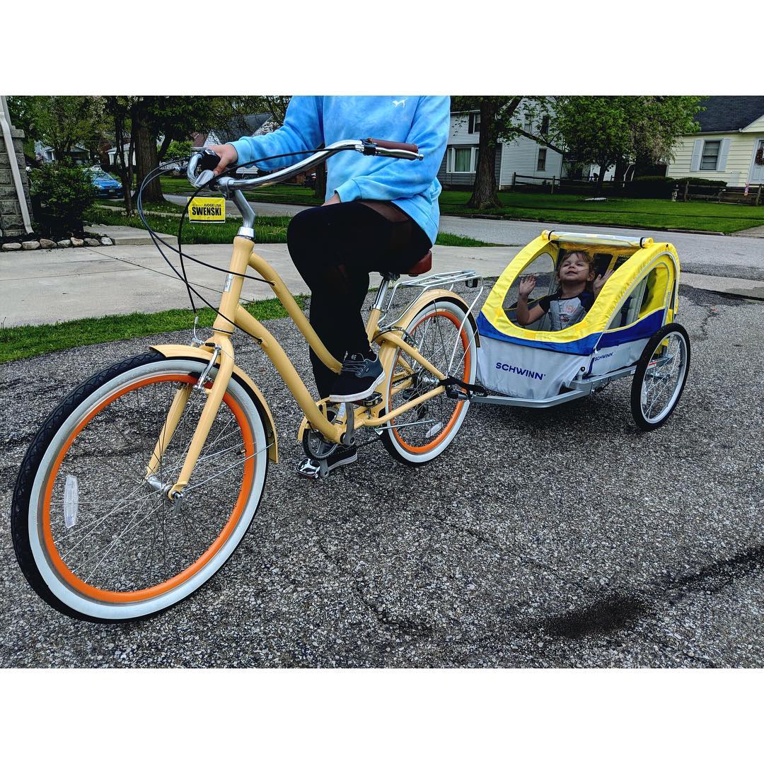 sixthreezero EVRYjourney Women's 24" 7 Speed Step-Through Touring Hybrid Bicycle — product view 155