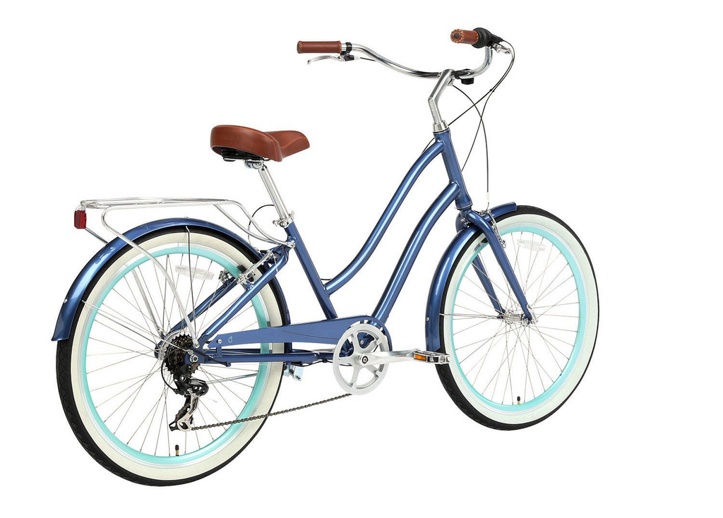 sixthreezero EVRYjourney Women's 24" 7 Speed Step-Through Touring Hybrid Bicycle — product view 67