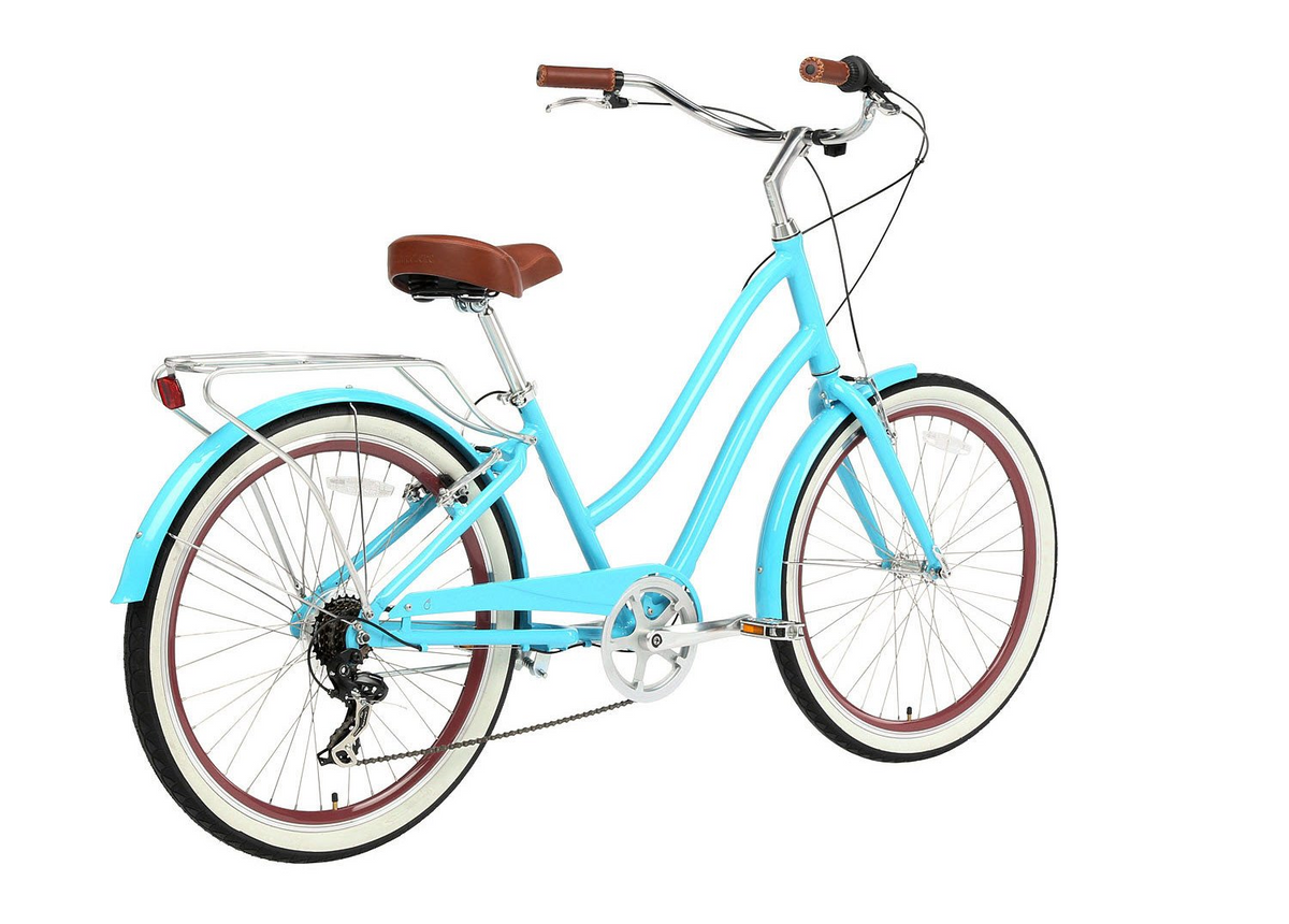 sixthreezero EVRYjourney Women's 24" 7 Speed Step-Through Touring Hybrid Bicycle — product view 104