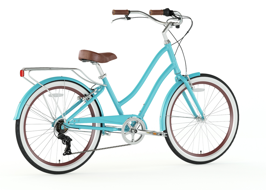 sixthreezero EVRYjourney Women's 26" Single Speed Step-Through Touring Hybrid Bicycle — product view 72