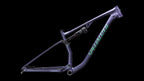 Chisel Frameset (2026) — Gloss Mauve Metallic / Oasis Tint Over Flake Silver — side view