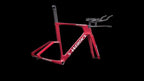 S-Works Shiv TT Disc Module - FACT 11r Carbon (2027) — Gloss Ruby Metallic / White Silver Metallic — detail 30