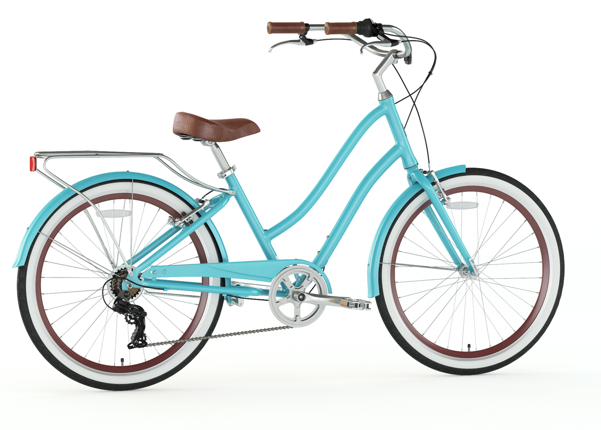 sixthreezero EVRYjourney Women's 26" Single Speed Step-Through Touring Hybrid Bicycle — product view 73