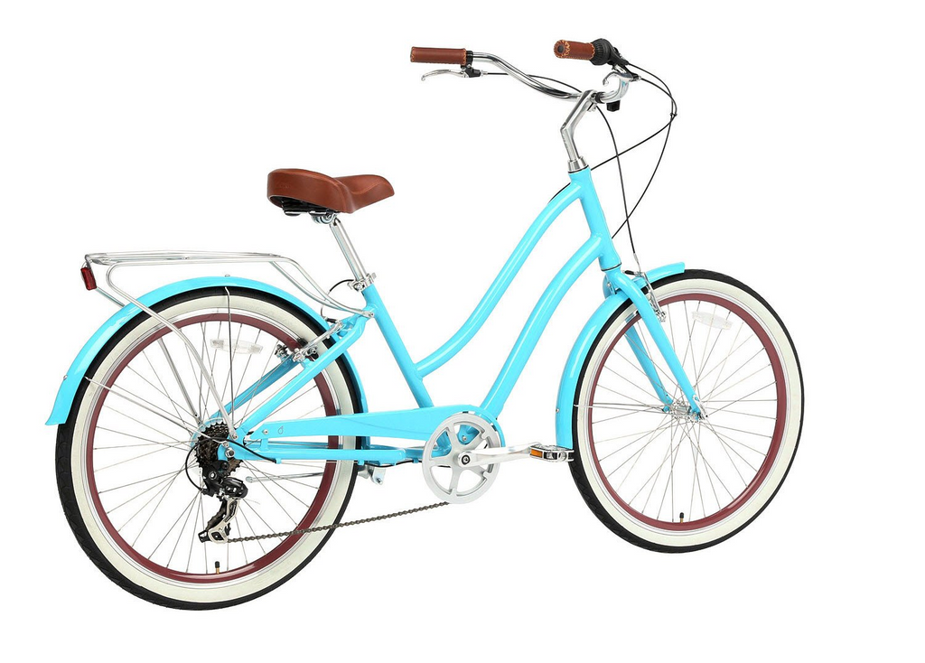 sixthreezero EVRYjourney Women's 24" 7 Speed Step-Through Touring Hybrid Bicycle — product view 105