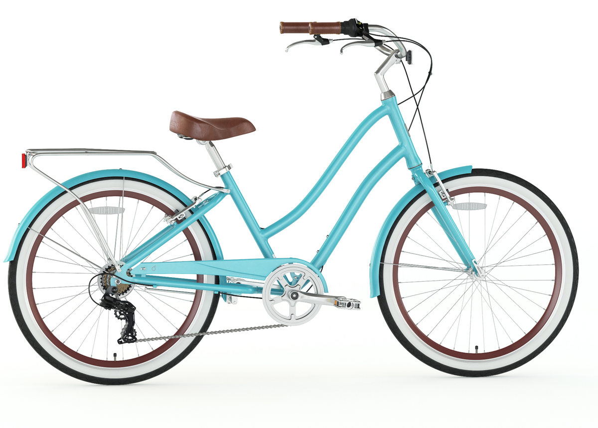 sixthreezero EVRYjourney Women's 26" Single Speed Step-Through Touring Hybrid Bicycle — product view 74