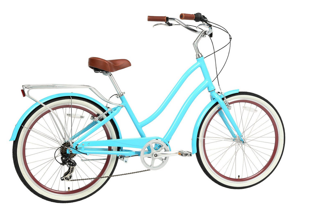 sixthreezero EVRYjourney Women's 24" 7 Speed Step-Through Touring Hybrid Bicycle — product view 106