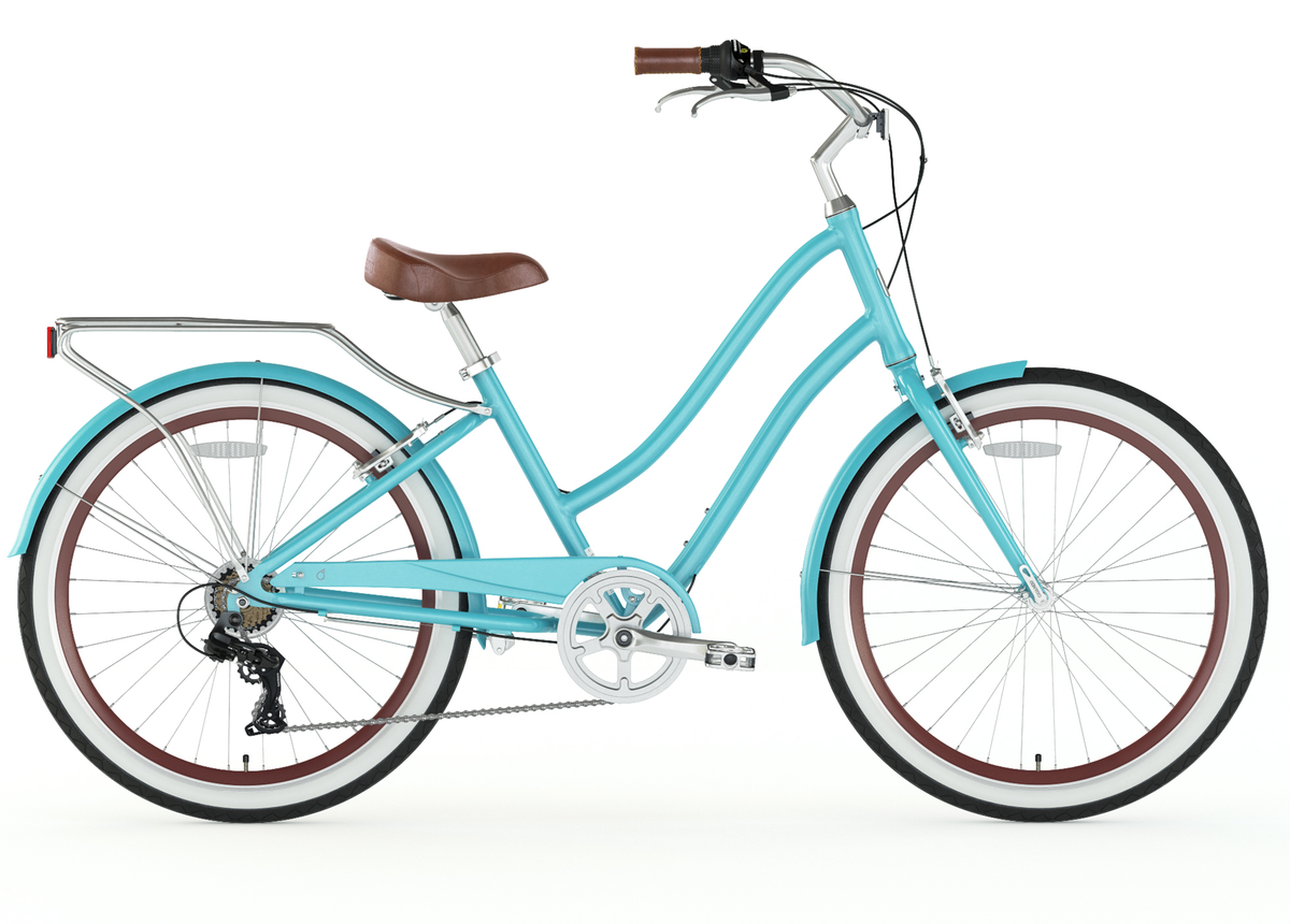 sixthreezero EVRYjourney Women's 26" Single Speed Step-Through Touring Hybrid Bicycle — product view 75