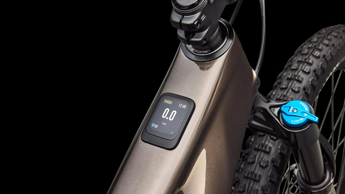 Turbo Levo R Comp (2026) — Gloss Gunmetal / White Mountains — detail 90