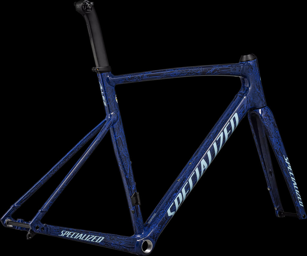 Allez Sprint Frameset - D'Aluisio Smartweld Alloy (2024) — Gloss Blue Onyx + Sapphire Blue Strata Astral Blue — detail 30