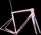 S-Works Tarmac SL8 Frameset - FACT 12r Carbon (2024) — Satin Powder Indigo / Amber Glow Strata / Obsidian — detail 20