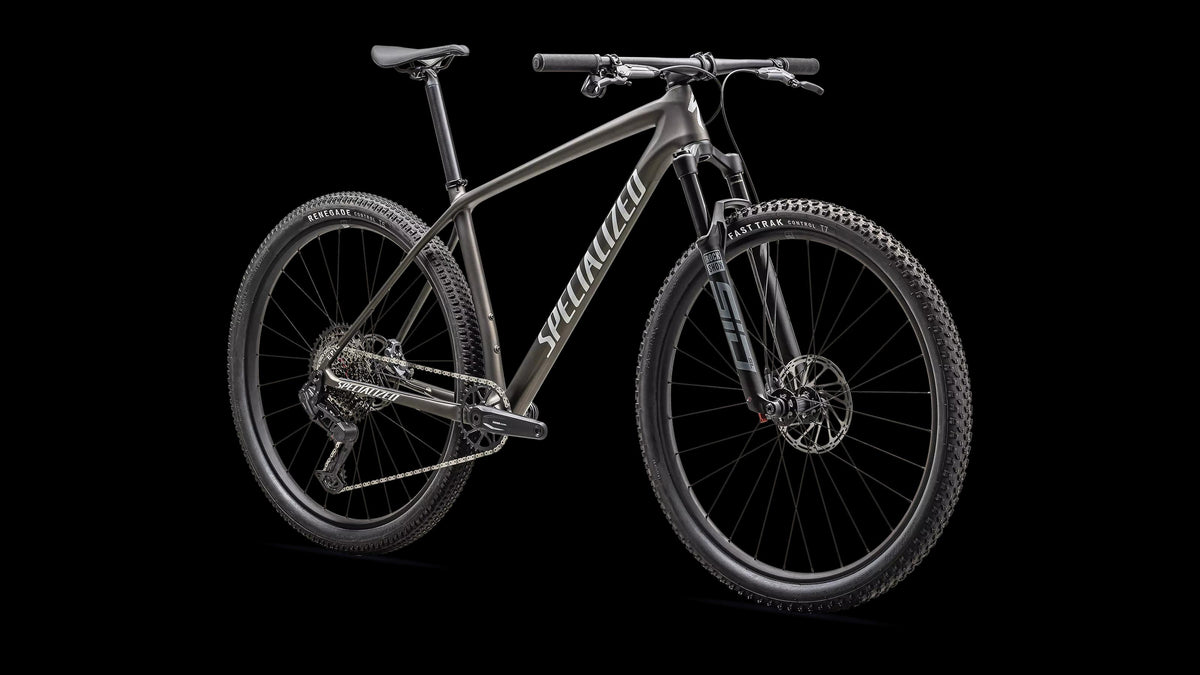 Epic Hardtail Comp - SRAM S-1000 AXS, RockShox SID SL (2025) — Satin Gunmetal / Metallic White Silver — detail 20