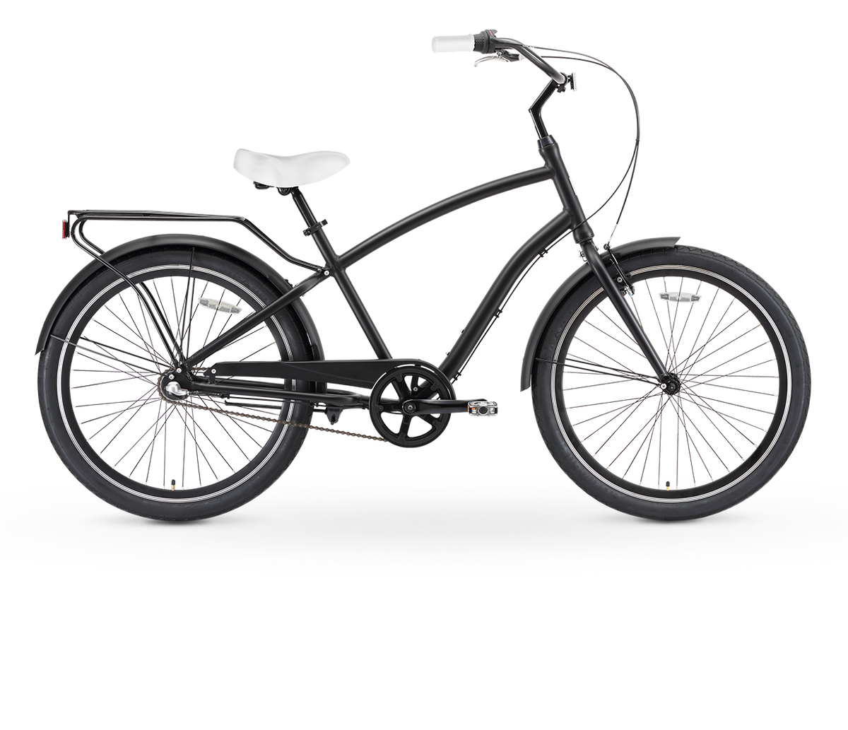sixthreezero EVRYjourney Men's  26" 3 Speed Touring Hybrid Bicycle — product view 2