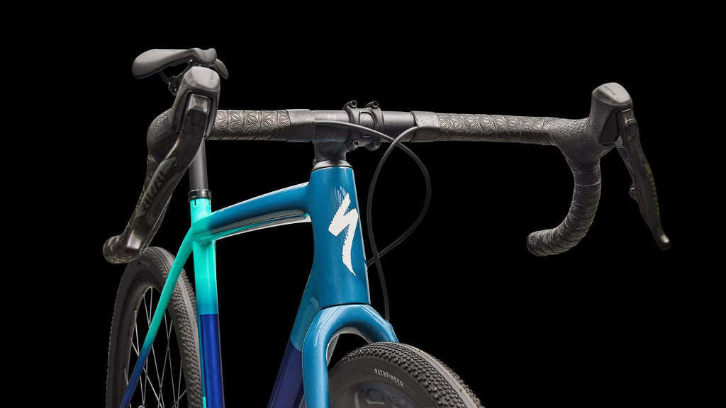 Crux Expert - SRAM Rival XPLR AXS (2026) — Grey Blue/Lagoon Blue/Dune White/Majesty Blue — detail 50