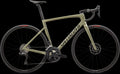 Tarmac SL7 Comp - Shimano 105 Di2 (2024) — Gloss Metallic Spruce / Metallic Midnight Shadow — side view