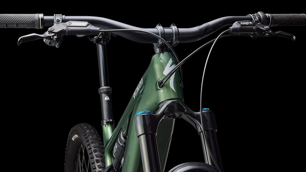 Turbo Levo 4 Expert (2026) — Gloss Cypress Metallic / Silver Dust — detail 50