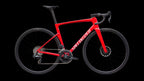Tarmac SL9 Comp - SRAM Rival AXS (2027) — Gloss Vivid Red / White — side view