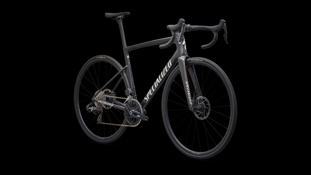 Tarmac SL9 Comp - SRAM Rival AXS (2027) — Gloss Charcoal Tint / Dolomite Metallic — detail 20