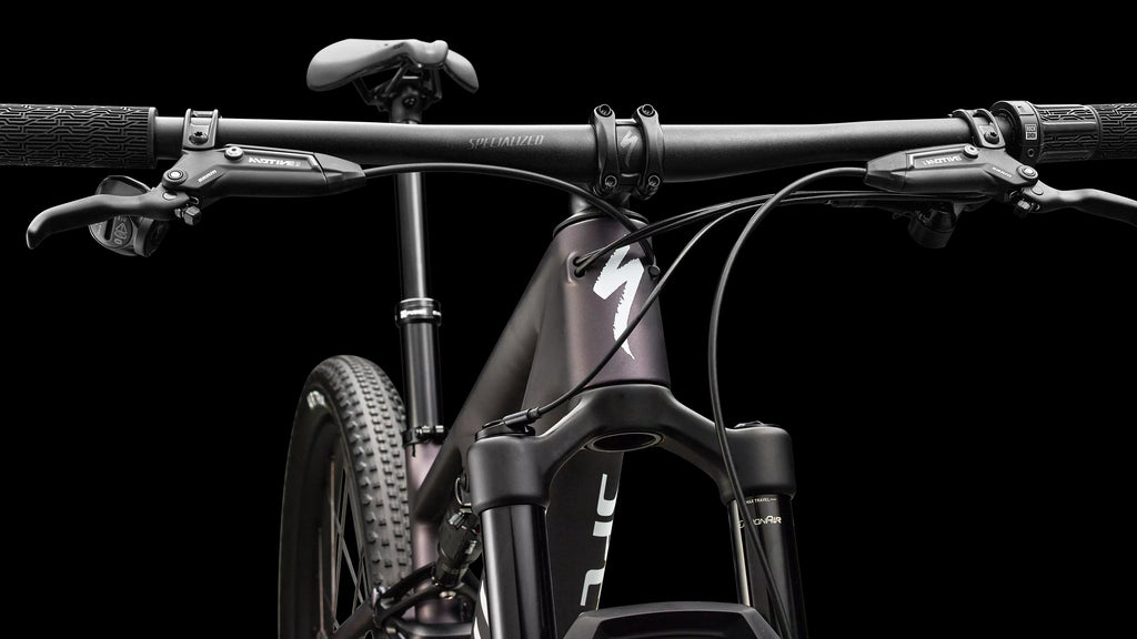 Epic 8 Comp - SRAM S-1000 AXS, RockShox Select (2026) — Satin Nebula Metallic / White — detail 50