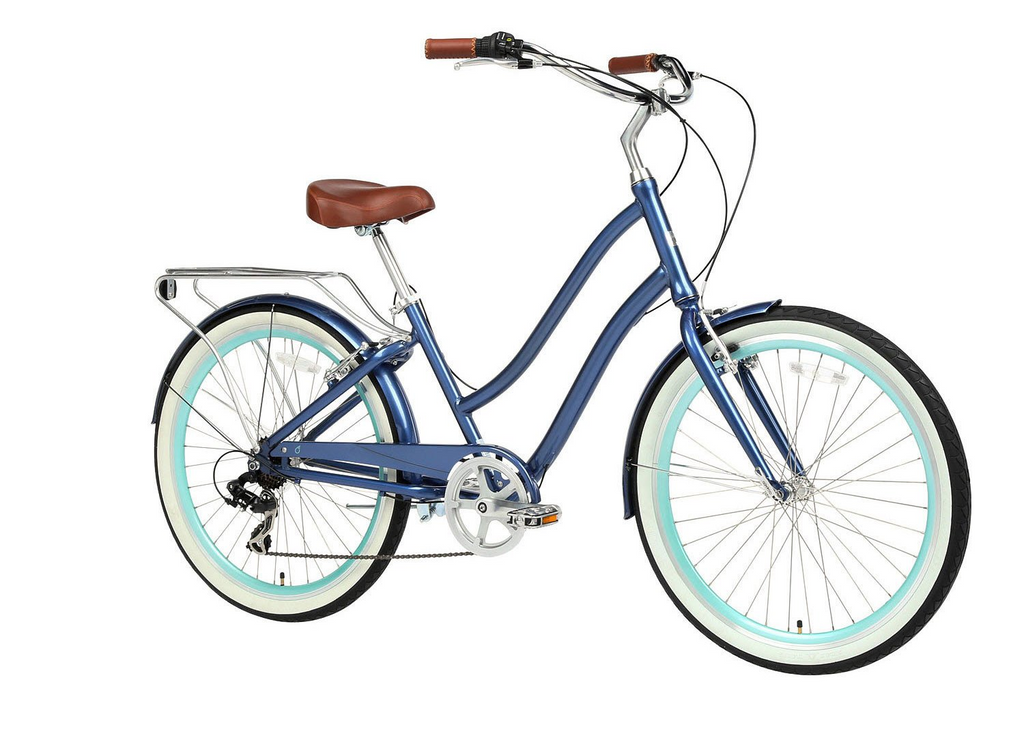 sixthreezero EVRYjourney Women's 24" 7 Speed Step-Through Touring Hybrid Bicycle — product view 38