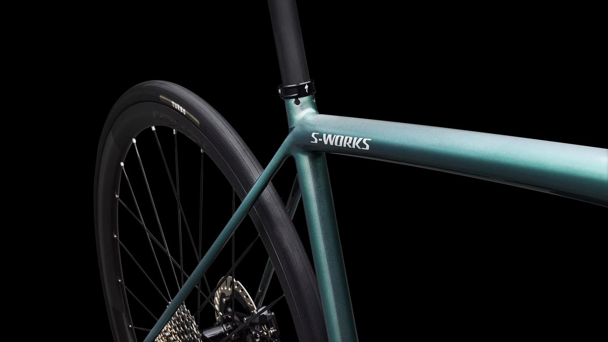 S-Works Aethos 2 - Shimano Dura-Ace Di2 (2026) — Gloss Premium Fjord Metallic / Dolomite Metallic — detail 120