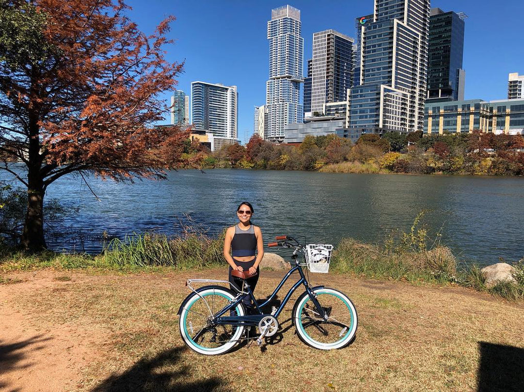 sixthreezero EVRYjourney Women's 24" 7 Speed Step-Through Touring Hybrid Bicycle — product view 176