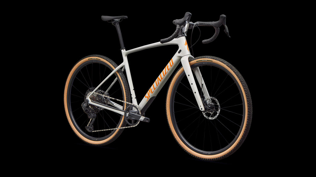Diverge 4 Comp Carbon - SRAM Apex AXS/S1000 (2026) — Dolomite Metallic/Orange Zest — detail 20