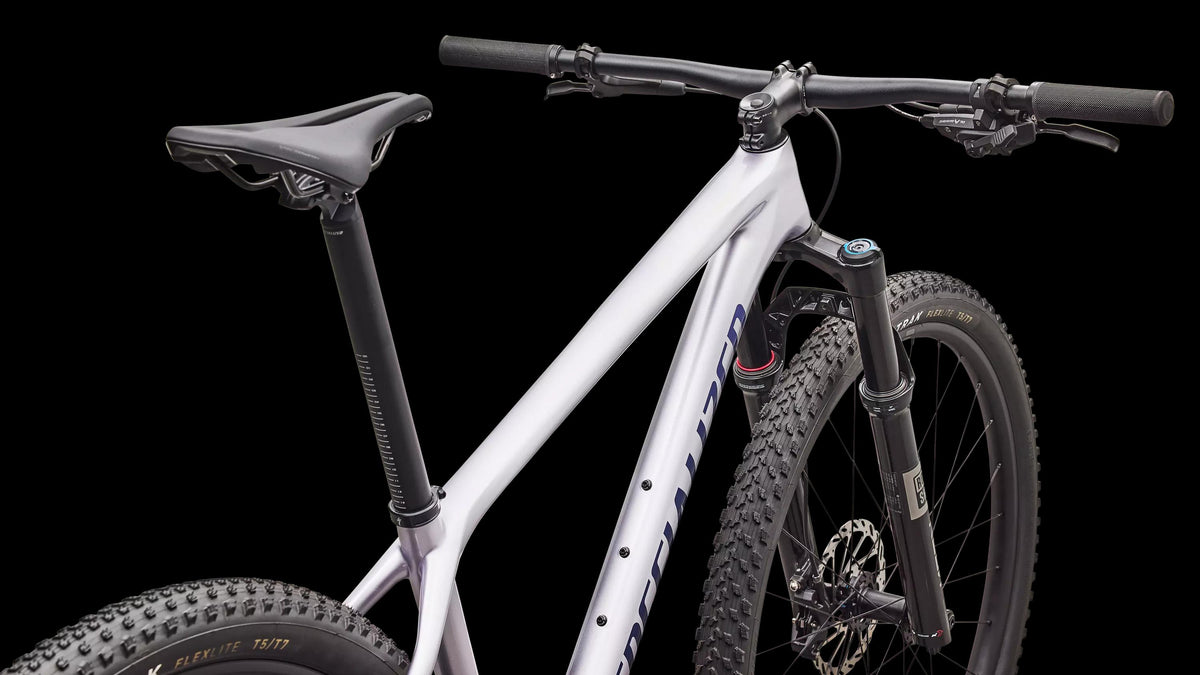 Epic Hardtail Comp - SRAM Eagle 70, RockShox REBA (2027) — Gloss Amethyst Frost / Majesty Blue Metallic — detail 40