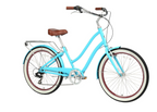 sixthreezero EVRYjourney Women's 24" 7 Speed Step-Through Touring Hybrid Bicycle — product view 75