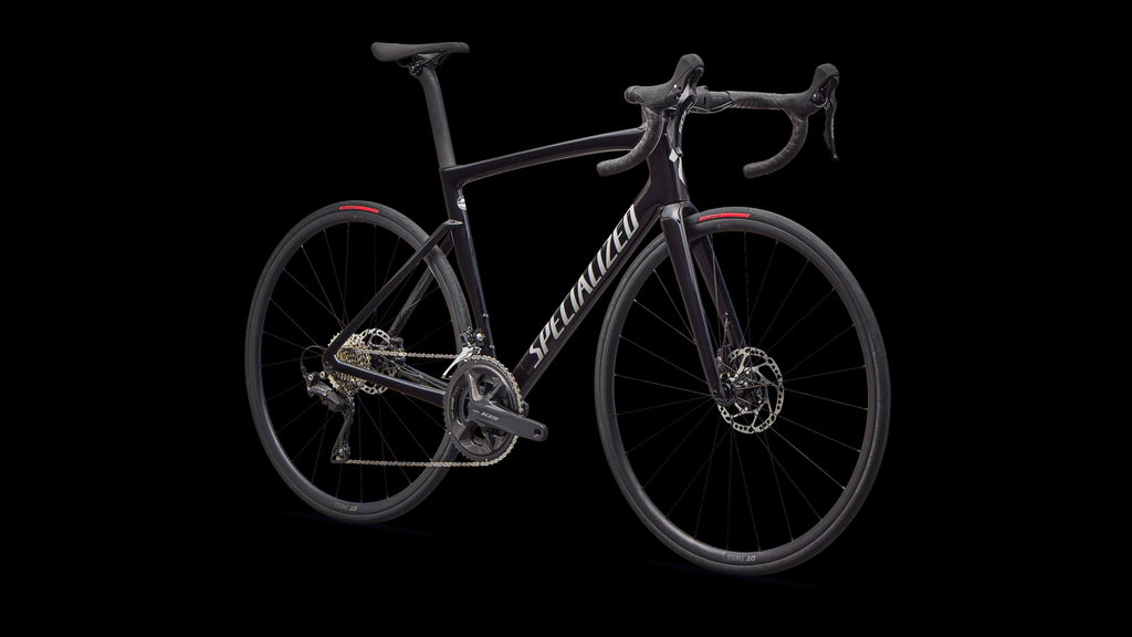 Tarmac SL7 Sport - Shimano 105 (2026) — Gloss Black / Dolomite Metallic — detail 20