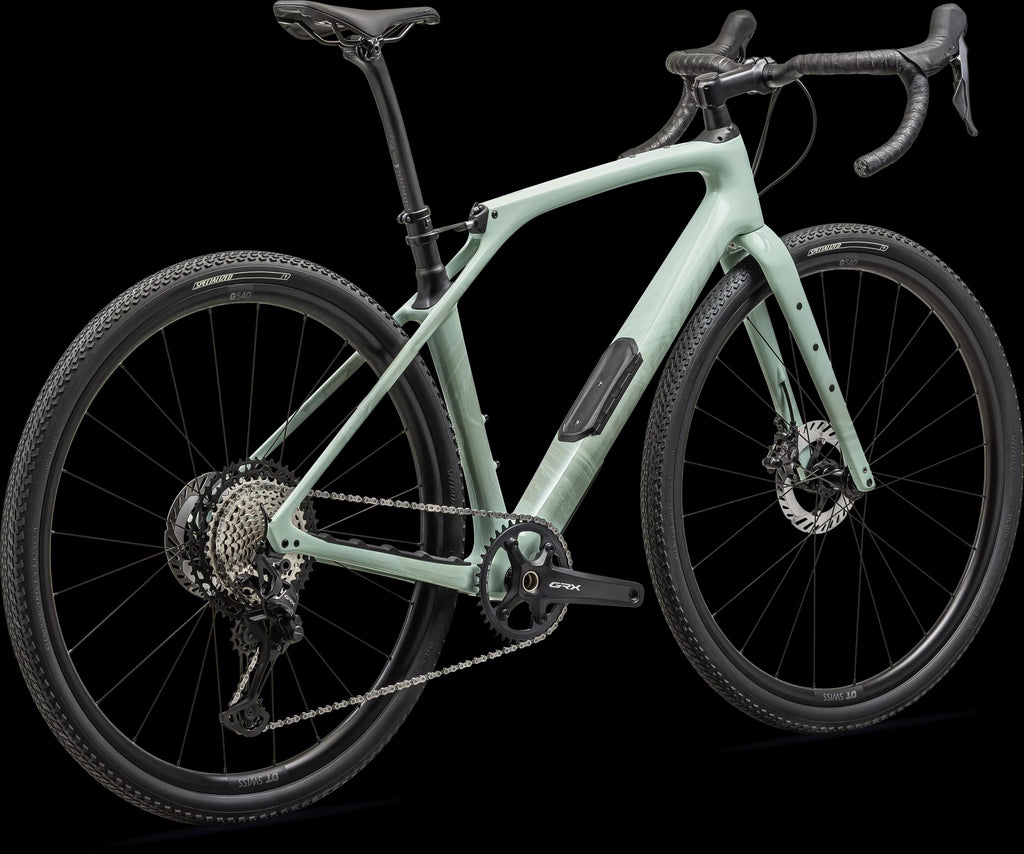 Diverge STR Comp - Shimano GRX (2024) — Gloss White Sage / Pearl — detail 30