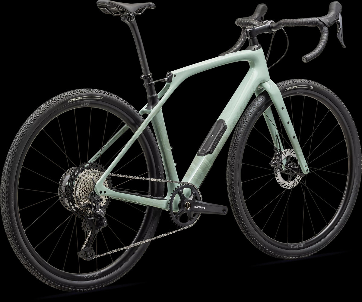 Diverge STR Comp - Shimano GRX (2024) — Gloss White Sage / Pearl — detail 30