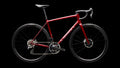 S-Works Aethos 2 - SRAM RED AXS (2026) — Sandstone Metallic Base / Red Tint — side view