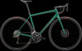 Aethos Comp - Shimano 105 Di2 (2024) — Gloss Metallic Pine Green Smoke — side view