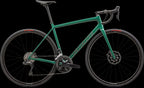 Aethos Comp - Shimano 105 Di2 (2024) — Gloss Metallic Pine Green Smoke — side view