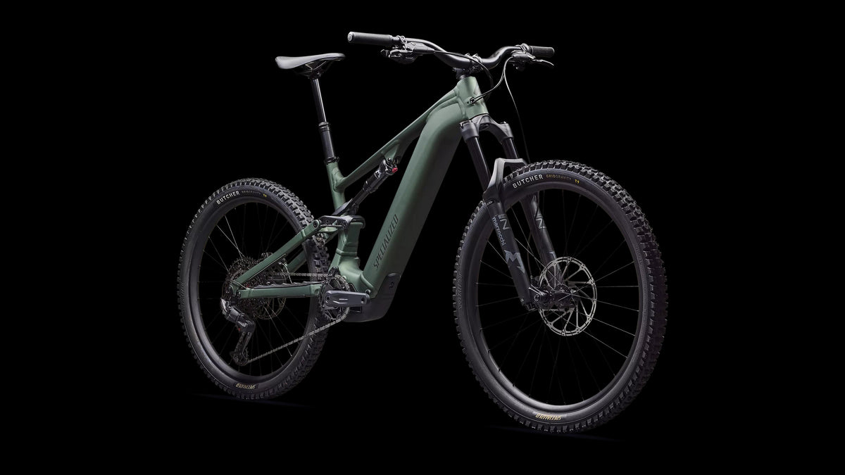 Turbo Levo 4 Alloy (2026) — Satin Cypress Metallic / Dark Moss Green — detail 20