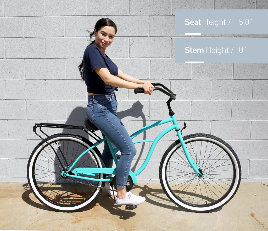 sixthreezero Around the Block Women's 26" 3 Speed Cruiser Bicycle — product view 92