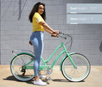 sixthreezero EVRYjourney Women's 26" Single Speed Step-Through Touring Hybrid Bicycle — product view 134