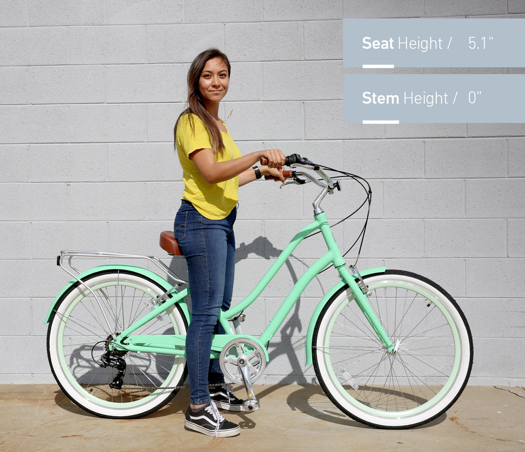 sixthreezero EVRYjourney Women's 26" Single Speed Step-Through Touring Hybrid Bicycle — product view 114