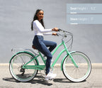 sixthreezero NEW EVRYjourney Women's 26" 7-Speed Speed Step-Through Touring Hybrid Bicycle — product view 38