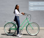 sixthreezero NEW EVRYjourney Women's 26" 7-Speed Speed Step-Through Touring Hybrid Bicycle — product view 39