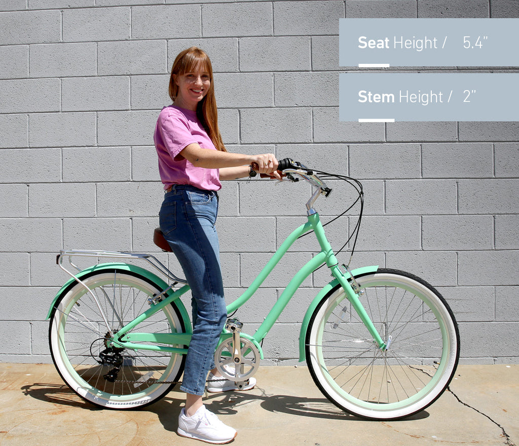 sixthreezero EVRYjourney Women's 26" 3 Speed Steel Step-Through Touring Hybrid Bicycle — product view 32